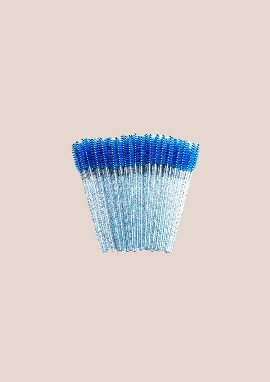 Blue Glitter Mascara Wands